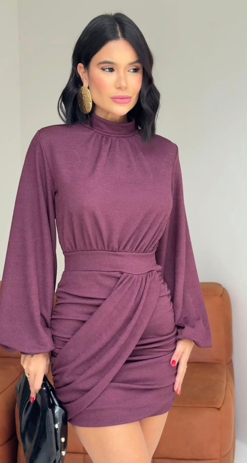 Vestido Bellísima uva