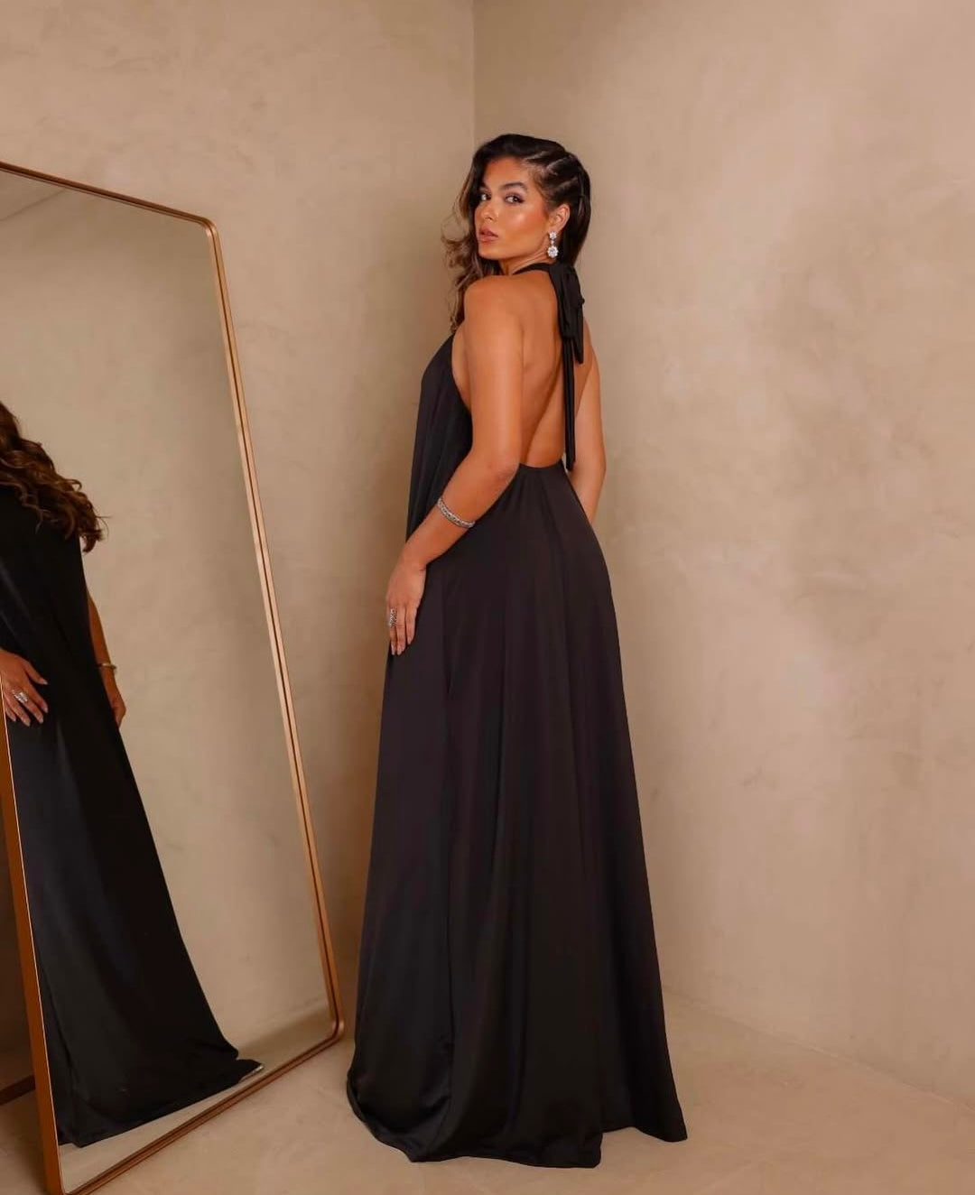 VESTIDO TATIANY NEGRO
