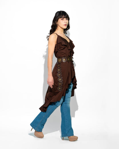 Blusa estilo boho-chic