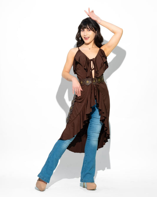 Blusa estilo boho-chic