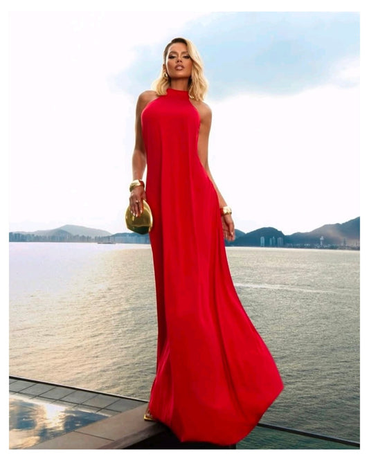 VESTIDO TATIANY  ROJO