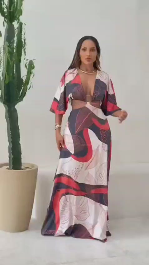 VESTIDO AURORA AMAZONIA